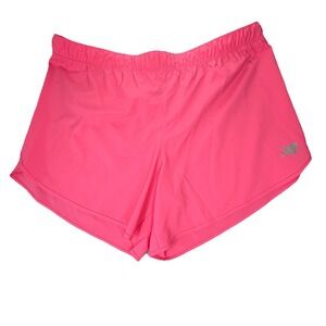 New Balance Women's Vibrant Pink Athletic Shorts Size XL Running Workout Walk
